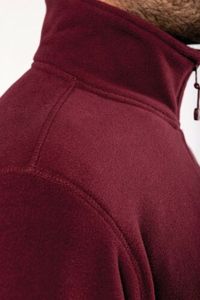 Sweatshirts en molleton pour hommes à fermeture éclair quart personnalisé veste d'hiver en polaire pour hommes sweatshirts d'hiver respirants pour hommes - Product Image 5