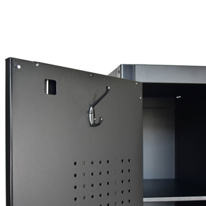 Armoire à outils 48cm à 3 niveaux en acier inoxydable pour mécanicien, garage, entrepôt industriel, atelier, vente en gros - Product Image 2