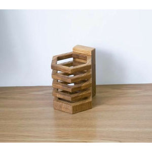 Admirable <b>Small</b> <b>Wooden</b> Pen and Pencil Stationary Holder for Office and Home <b>Desk</b> in Reasonable Price - Product Image 4