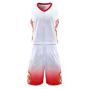 Camisetas de baloncesto baratas personalizadas, uniformes de baloncesto transpirables sueltos, camisetas de baloncesto de secado rápido - Product Image 3