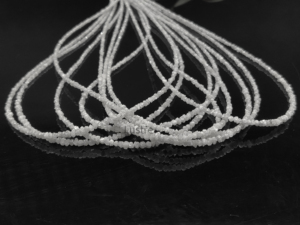 Diamante blanco en bruto, cuentas de piedra sueltas sin cortar, Diamante pequeño Natural sin tratar, fabricación de joyas hechas a mano, mayorista indio - Product Image 3