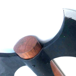 Wholesale Customized Premium Quality OEM ODM Service Handmade Forged Damascus Steel <b>Axe</b> with Wood Handle for <b>Camping</b> Survival - Product Image 4