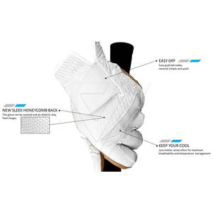 Guantes de Golf Profesionales de Cuero Genuino Antideslizantes con Correa de Muñeca Ajustable para Hombre, Deportes al Aire Libre, Gran Venta - Product Image 3