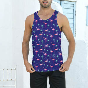 Street Wear Style Men Regular Wear Tank Tops/Patrón sólido y hombres ajustados Precio asequible Hombres Tank Tops - Product Image 3