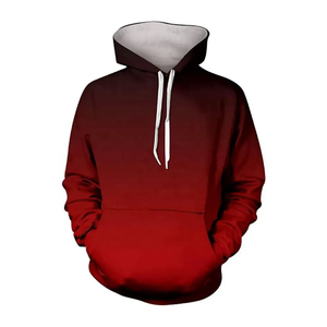 Sweat-shirts pour hommes en coton 100% sublimés, fabriqués en usine, faible MOQ, imperméables, coupe-vent, respirants, séchage rapide, écologiques - Product Image 2