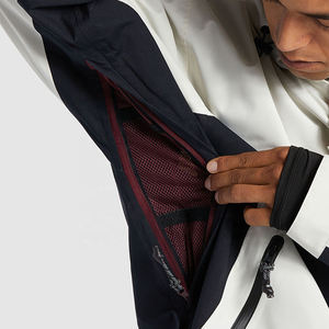 Nouvelle conception veste de ski imperméable légère quart de fermeture éclair coupe-vent snowboard veste à capuche - Product Image 5