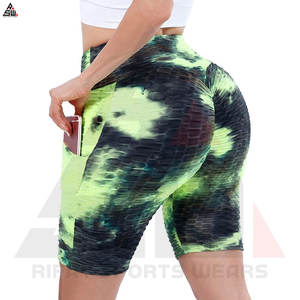 Taille moyenne Booty Shorts femmes mode nouveau décontracté coupe régulière respirant Polyester/coton Compression Shorts Sexy - Product Image 2