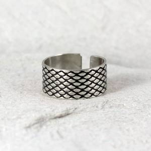 2026 bijoux en argent audacieux en gros chrétien célèbre bijoux pur large bague en argent organique pour hommes et femmes grosse bague pour les femmes - Product Image 5