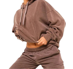 Survêtement unisexe coupe étroite personnalisé prix de gros personnalisé décontracté lourd en coton polaire poche pour homme coupe slim unisexe - Product Image 3