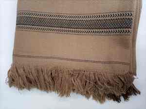 Men's Winter <b>Wool</b> Shawl-Warm Soft Breathable 300g Traditional Solid Color Formal Casual <b>Wrap</b> for Middle Eastern Style - Product Image 5