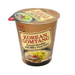 เพลิดเพลินไปกับ saamyang ถ้วยราเม็งเกาหลี gomtang ซุปเนื้อกระดูกอ่อนและบำรุงในถ้วยสะดวกด้วยเครื่องเทศรสเข้มข้นและเต็ม - Product Image 3