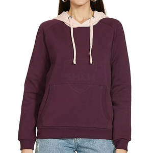 Sudaderas con Capucha para Mujer, Resistentes al Viento, Hechas en Fábrica, Precio de Venta en Línea, Mejor Calidad, 100% Algodón - Product Image 1