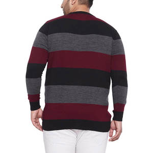 Fabricant personnalisé chandails pour hommes en coton et laine dernier style chandails pour hommes 2024 nouveauté chandails pour hommes - Product Image 2