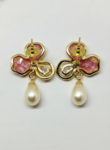 Pendientes Elegantes de Imitación de Perla Chapados en Oro de 18k para Mujer, Moda 2026, Venta al por Mayor - Product Image 5