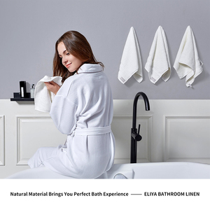 2024 Offre Spéciale ensembles de serviettes de qualité supérieure ensembles de serviettes personnalisés pour Spa broderie Logo 100% ensembles de serviettes en coton - Product Image 3