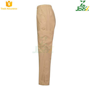 Juego de uniformes médicos para logotipo personalizable unisex y tela tejida de color Top y pantalones de manga corta Servicio OEM - Product Image 3