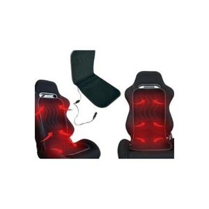 Riscaldatore riscaldato da 12 Volt accendisigari sul cuscino del sedile dell'auto con pulsante spento