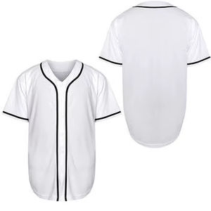 Camiseta de Béisbol Transpirable de Manga Corta con Botones, Uniformes Deportivos Personalizados para Hombres y Mujeres - Product Image 6