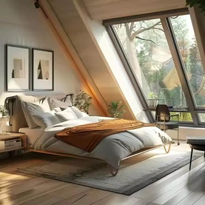 Casa Prefabricada de Lujo <span class=keywords><strong>en</strong></span> la <span class=keywords><strong>Playa</strong></span> de <span class=keywords><strong>España</strong></span>, con Jardín <span class=keywords><strong>en</strong></span> el Techo, Estilo Japonés, 3 Dormitorios, 2 Baños, de 2 a 3 Pisos, Personalizable - Product Image 3
