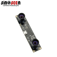 Personnalisation d'usine 1/4 \ "capteur CMOS OV9281 1MP USB Module de caméra binoculaire 3D synchronisé même cadre pour les applications AR/VR