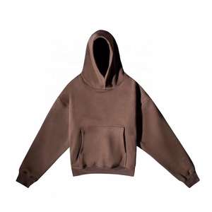 Sudaderas con capucha de gran tamaño con logotipo personalizado unisex, sudadera pesada de algodón 100%, ropa de calle para invierno, bordado a granel - Product Image 1