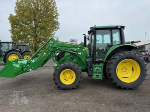 2024 Johnn Deere 6130M Tractor agrícola diésel 4x4 120HP Mini Tractor de ruedas 4WD 2WD para uso en jardín bomba de motor núcleo de caja de cambios - Product Image 3