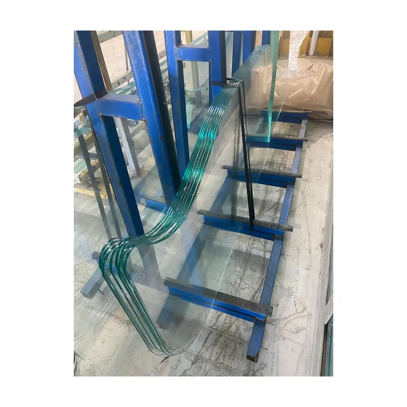 5mm 3/16'' Float Clear or Colored Tempered Glass Toughened Glass FT HS HST Building Shower Balustrades Railings Stairs