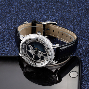 นาฬิกาควอตซ์ GL20 แบรนด์ส่วนตัวสำหรับผู้ชายและผู้หญิง รุ่น Luxury Fashion GFL-NL0006 ชุดสั่งทำพิเศษ ตัวเรือนสแตนเลสสตีล - Product Image 3