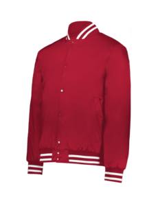 Nouvelle veste Varsity rouge pour homme avec bretelles pour Bulls Chicago Jacke - Product Image 3