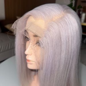 Perruques blondes ondulées en cheveux humains vietnamiens 100% naturels, avec baby hair fins - Product Image 2