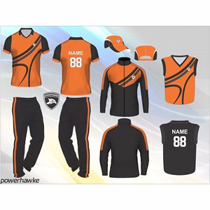 Ensemble de Tenue de Cricket Sportive de Qualité Supérieure et Premium avec Nom d'Équipe Personnalisé et Logo Design Coloré pour Garçons Adultes - Product Image 2