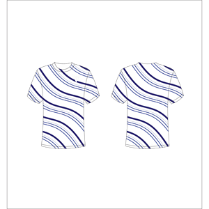 Camiseta de Manga Corta para Hombre, Azul con Puntos, Cuello Redondo, Corte Regular, Informal, Transpirable, Tejida, Trackstar OEM, Marca Privada TSI-G05-P0737 - Product Image 5
