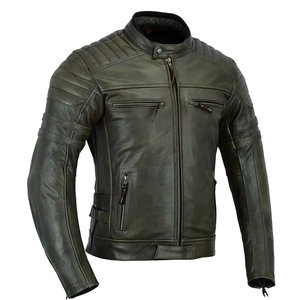 Chaqueta de bombardero de invierno con capucha para hombre, de lona, transpirable, de secado rápido, para motociclista, de talla grande, personalizable - Product Image 1