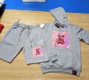 Camiseta blanca de ocio de algodón 100% de alta calidad al por mayor de fábrica, diseño de serigrafía personalizado, conjunto de ocio transpirable a granel - Product Image 2