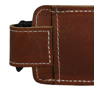 OEM personalizado al por mayor más vendido de cuero genuino de vaca pistola revista bolsa titular portátil táctico Mag funda para uso al aire libre - Product Image 6