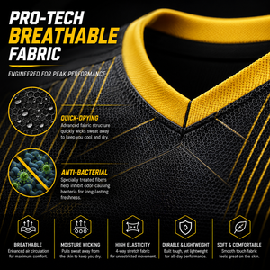 Maglia da Calcio Personalizzabile di Alta Qualità Traspirante per Uomo, Set Uniforme da Calcio per Adulti con Stampa Logo, Servizio OEM - Product Image 3