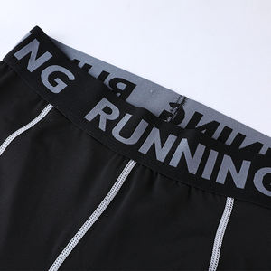 Shorts pour hommes à vente rapide, livraison rapide, polyester et élasthanne, séchage rapide, leggings de compression - Product Image 5