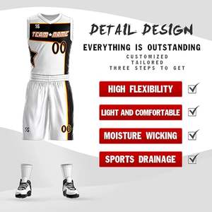 Shorts de basket-ball personnalisés de haute qualité 2024, design sublimé personnalisé, uniformes imprimés de style fait maison en vente - Product Image 2