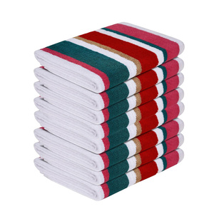 Serviette de piscine et de plage surdimensionnée serviette absorbante douce en coton sans sable à séchage rapide pour la natation et le spa de la salle de sport de l'hôtel - Product Image 1