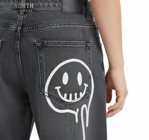 Pantalones Vaqueros de Mezclilla para Hombre, Estilo Recto, Alta Calidad, Color Sólido, Secado Rápido, Ligeros, Ropa Urbana, Primavera 2025 - Product Image 5