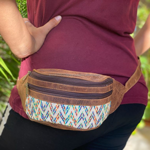 เข็มขัดหนังแจ็คการ์ด Kilim สำหรับใส่สะโพก,เข็มขัดหนังมีสไตล์เข็มขัดใช้ได้หลายแบบ - Product Image 3