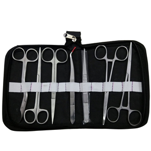 Kit de Sutura Manual de Acero Inoxidable de Alta Calidad, Reutilizable, para Prácticas Quirúrgicas y Dentales, con Certificación CE para Entrenamiento en Escuelas de Medicina - Product Image 2