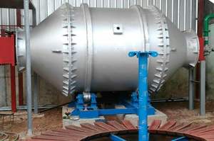 Four rotatif industriel FLUID-O-MATIC à capacité personnalisée pour la fusion et le recyclage du plomb, 415V 15kW, composant principal du moteur, garantie 5 ans - Product Image 2