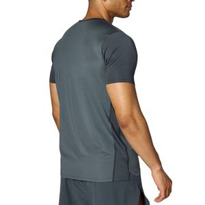 Camiseta Deportiva de Compresión para Gimnasio, Color Sólido Personalizado, Nueva Llegada, Precio Bajo, Venta al Por Mayor de Fábrica, Ajuste Muscular, Transpirable - Product Image 2