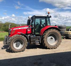 Tractor Agrícola Usado Massey Ferguson 7718 MF 4WD de la Mejor Calidad, 120HP con Motor y Caja de Cambios para Uso Agrícola, en Existencia, Listo para Enviar - Product Image 1