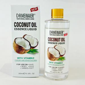 Nuevo Aceite de Coco 300ml Esencia Iluminadora para la Piel, Suero que Aumenta el Colágeno, Hidratante y Nutritivo para el Rostro, Aceite de Masaje Corporal - Product Image 1