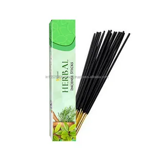 Best selling 9 Inch Black Perfumed Incense sticks in Square Box packing with 8 Sticks strong and sweet aroma unique fragrances