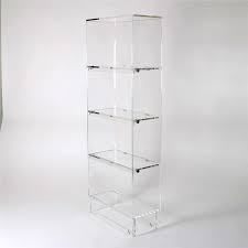 ชั้นวางของเข้ามุมกระจกโมเดิร์น2025พร้อมดีไซน์โปร่งใสปรับขนาดสีได้ตามต้องการเพื่อจัดแสดงหนังสือที่มีประสิทธิภาพในอวกาศ - Product Image 2