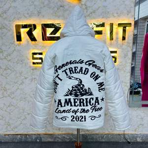 Best Material OEM Services Best Material <b>men</b> <b>White</b> <b>puffer</b> <b>jacket</b> <b>Men's</b> Polyester Nylon <b>Jackets</b> High Street <b>Men's</b> <b>puffer</b> <b>jackets</b> - Product Image 2