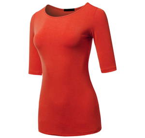 Camisetas de Mujer de Cuello Redondo, 100% Algodón, Manga Corta, Ideales para el Verano, en Venta - Product Image 2